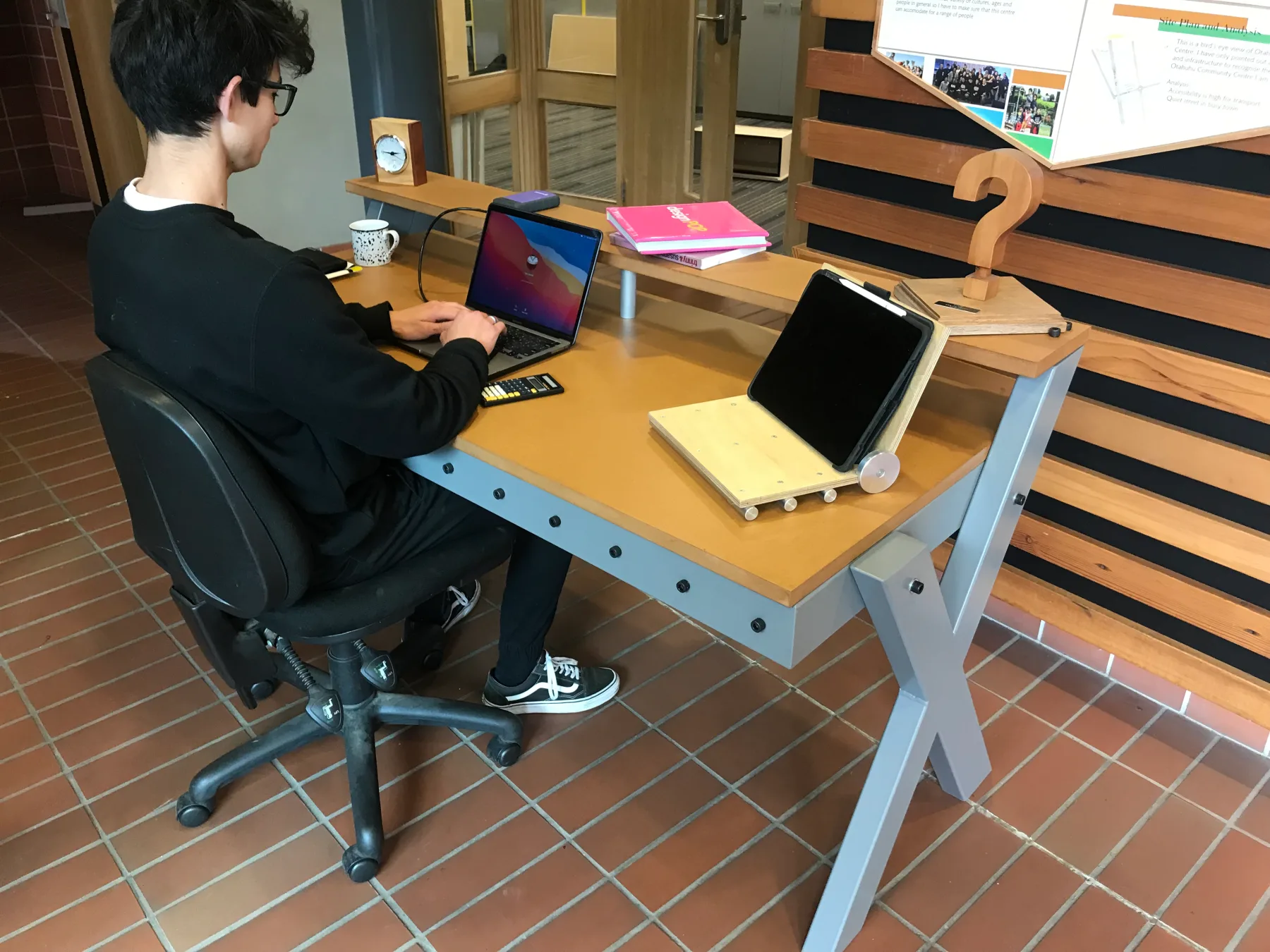 Industrial Desk — Furniture by Graham Sissons, view 3 of 5